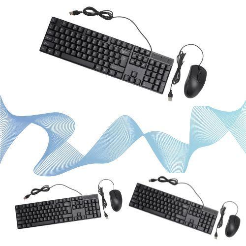 KIT de Teclado y Mouse USB CMK858-1