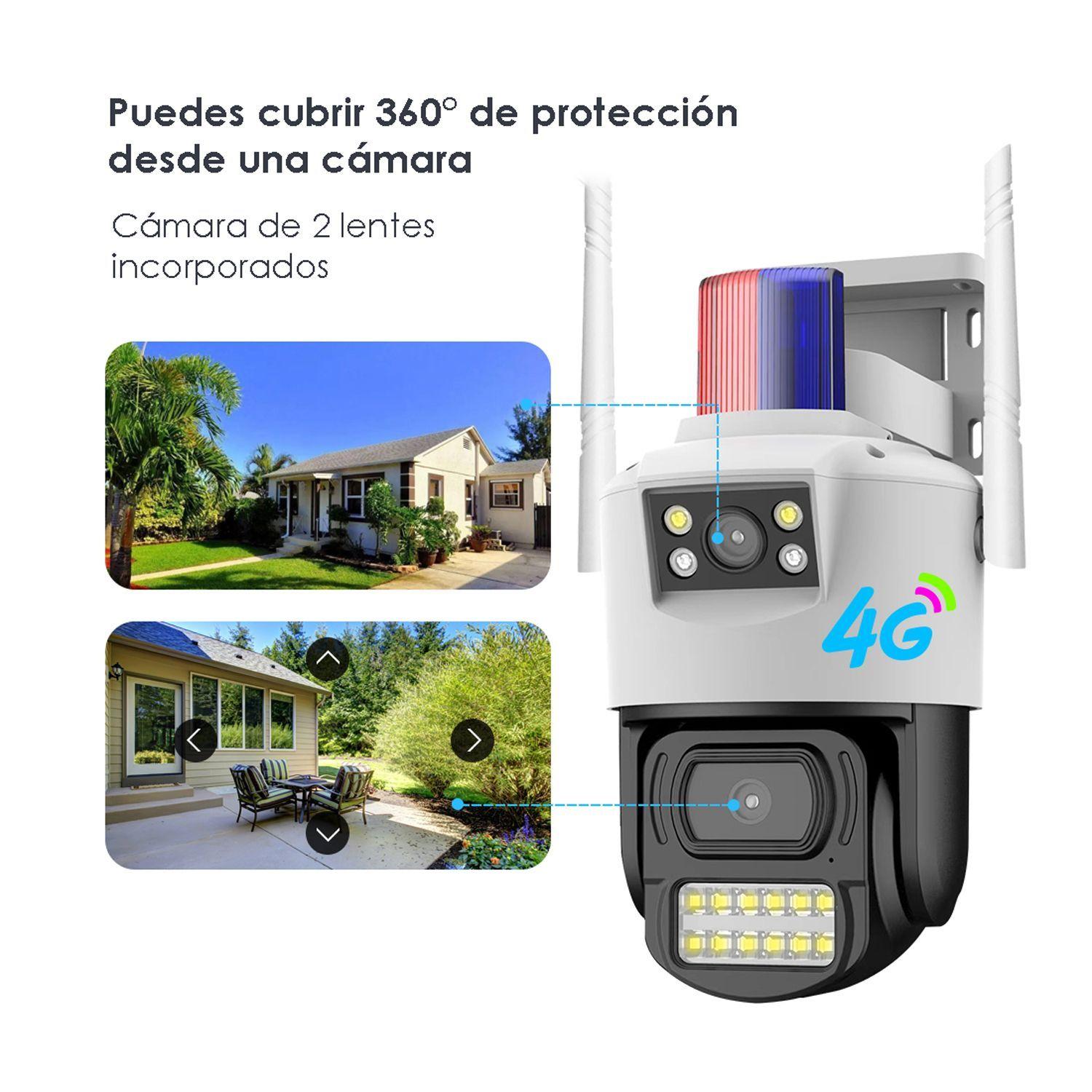 Cámara Seguridad Exterior IP 4G - IP14004G-3