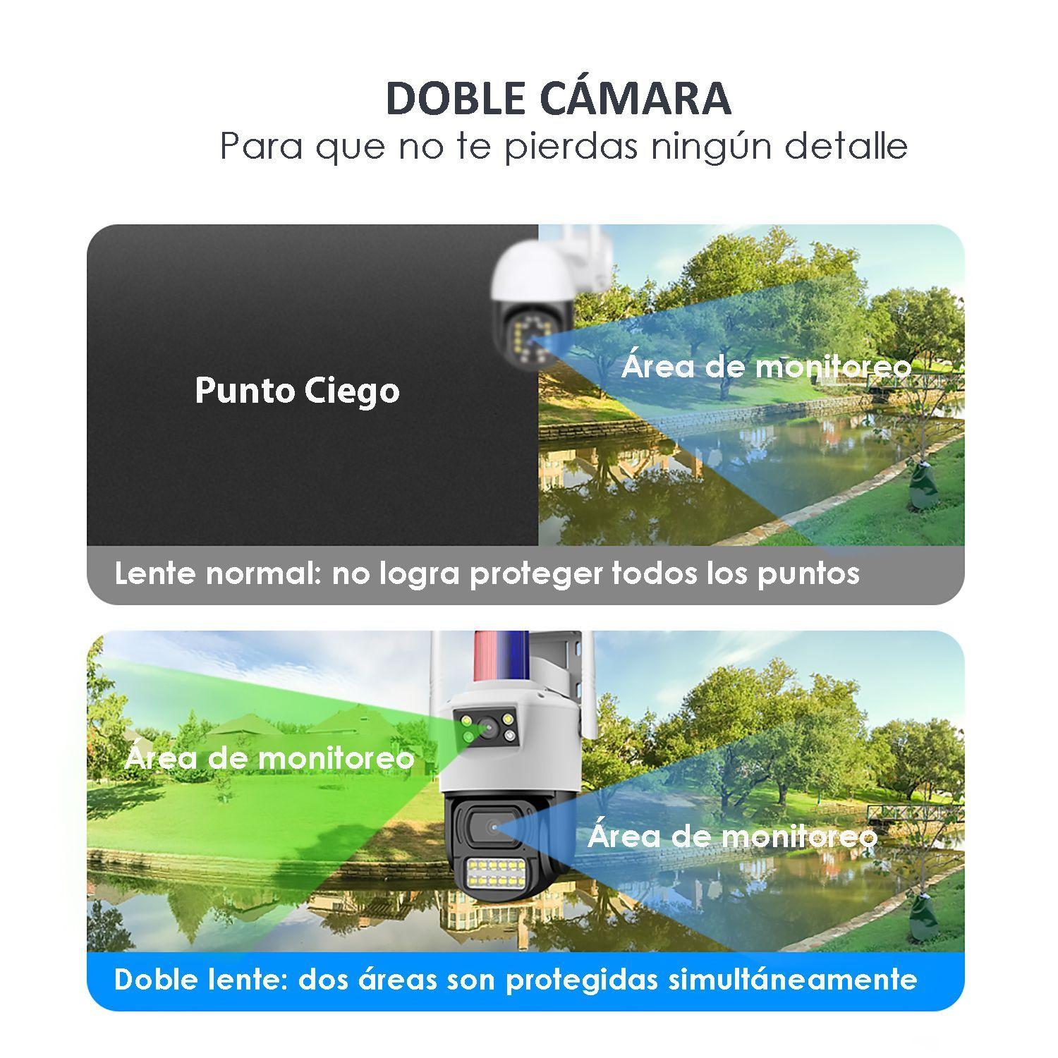 Cámara Seguridad Exterior IP 4G - IP14004G-4