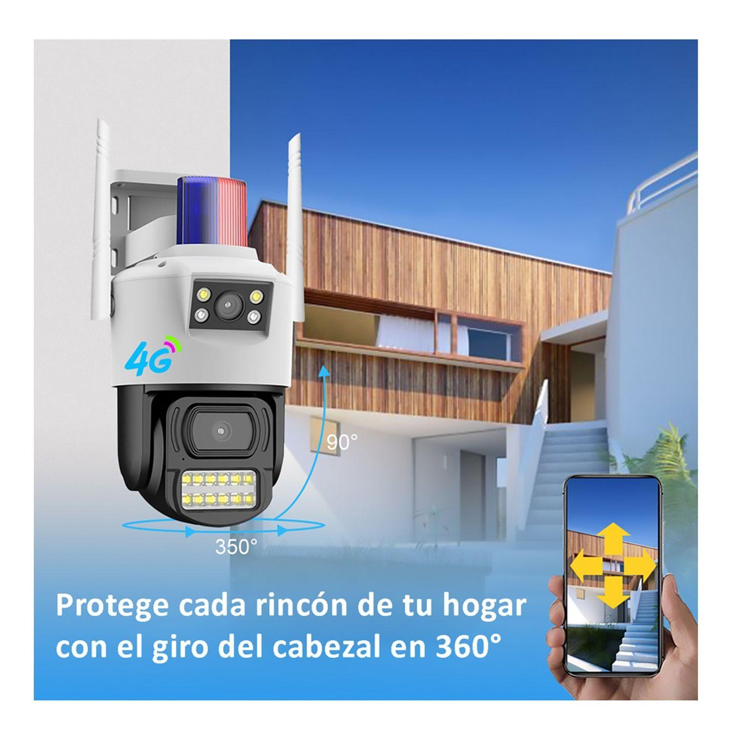 Cámara Seguridad Exterior IP 4G - IP14004G-6