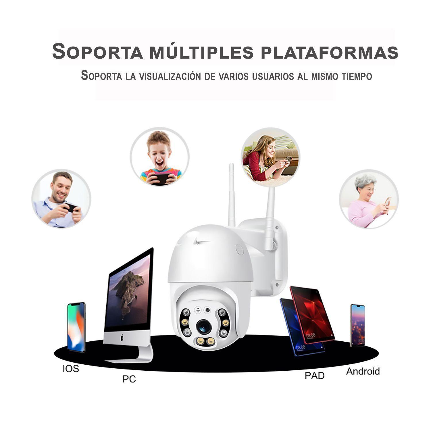 Pack 2 C maras Seguridad Exterior IP WIFI Full HD Rob tica IP820-1