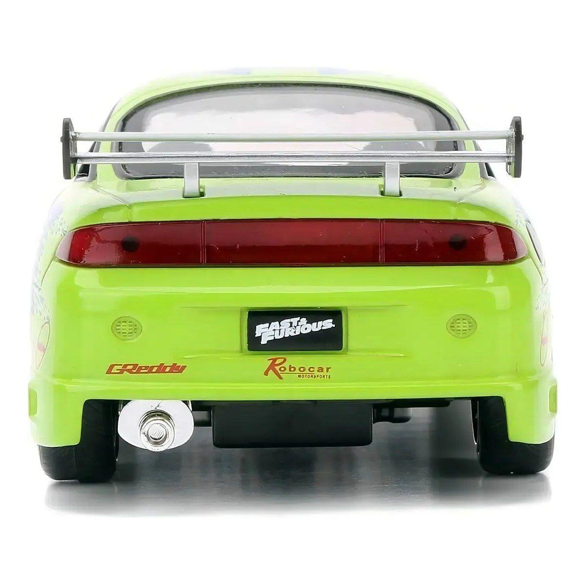 Brian´s Mitsubishi Eclipse Rápido Y Furioso 1:32 Jada Verde-1