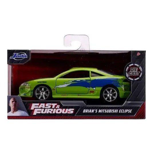 Brian´s Mitsubishi Eclipse Rápido Y Furioso 1:32 Jada Verde-3