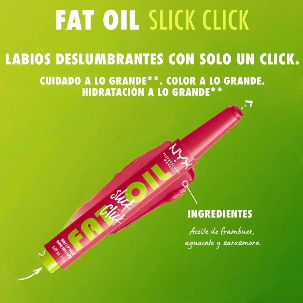 Labial Hidratante Main Character 2g Nyx Professional Makeup Brillo Labial Nyx Fat Oil-5