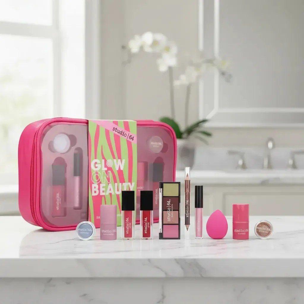 Set Maquillaje Glow On Beauty - Studio 64-3