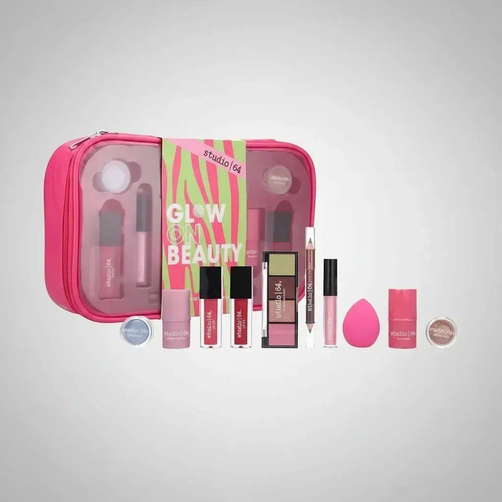 Set Maquillaje Glow On Beauty - Studio 64-5