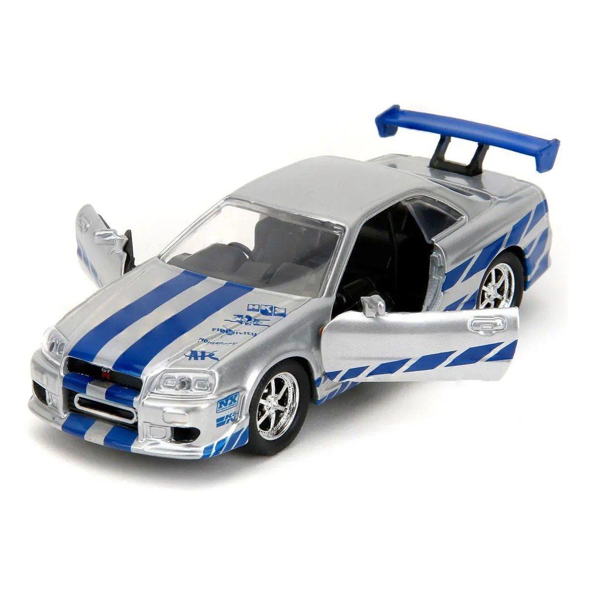 Auto De Colección Nissan Skyline Gt-r R34 De Rápido Y Furioso, Escala 1:32-5