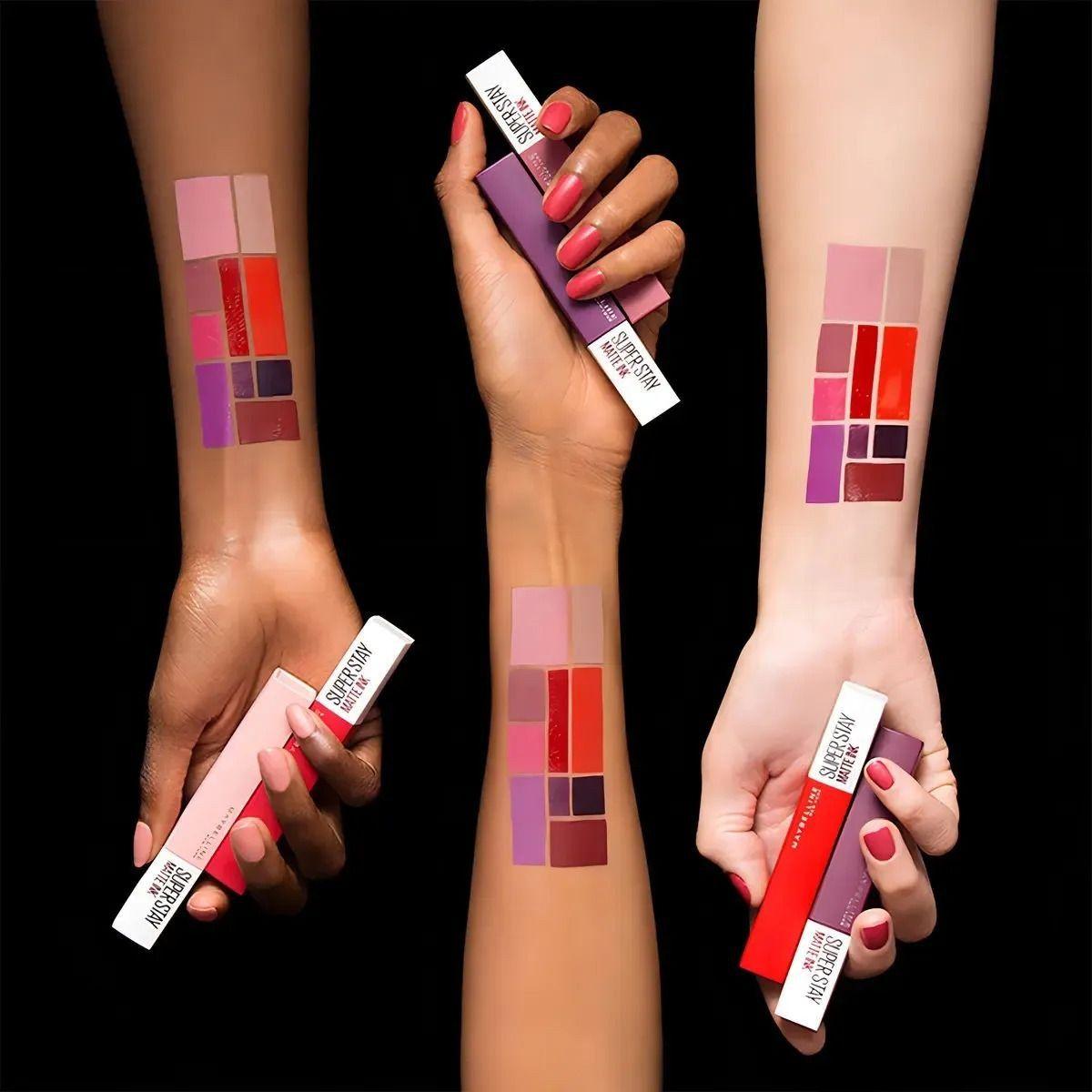 Labial Larga Duración Maybelline Superstay Matte Ink - 5ml Color Loyalist-6
