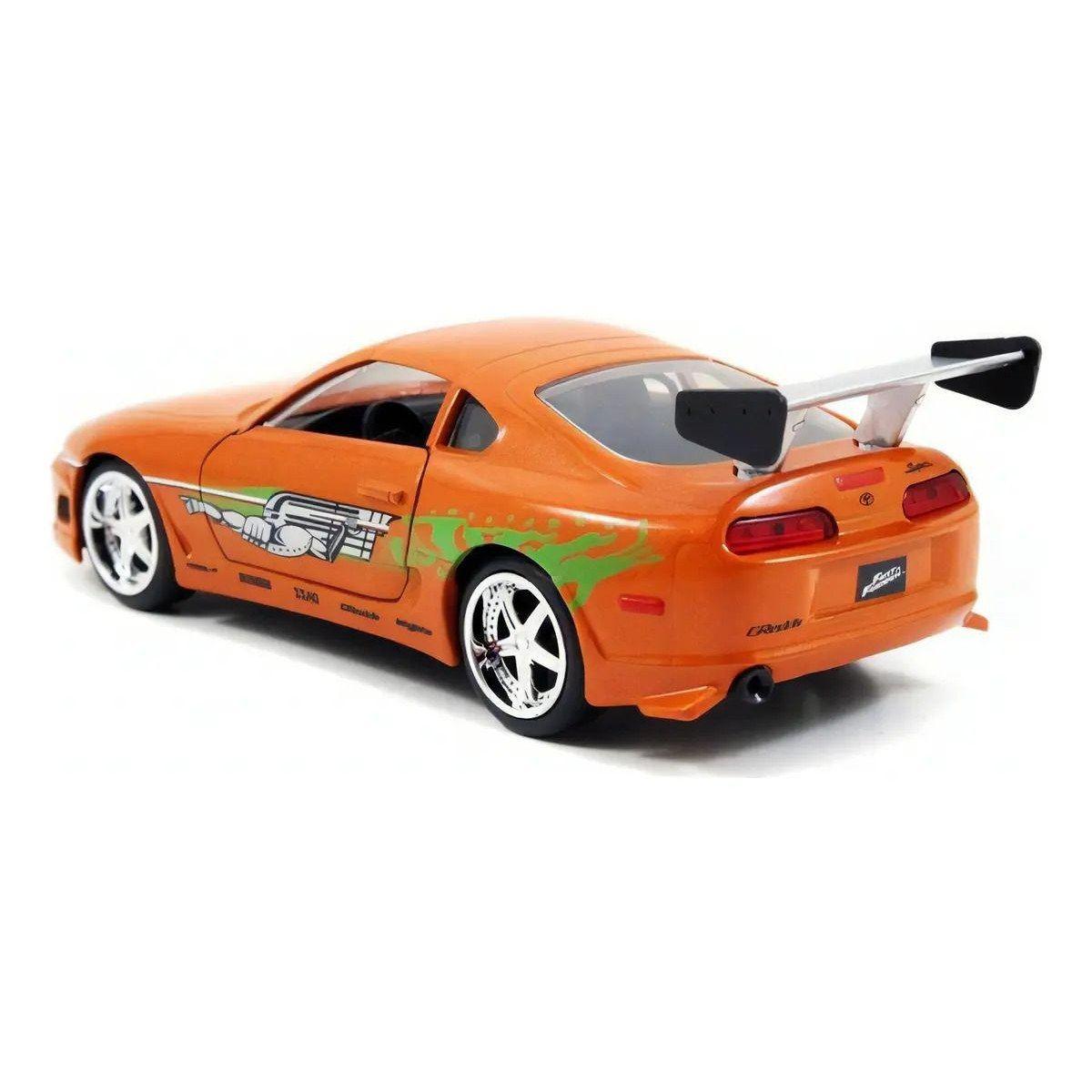 Toyota Supra Brian O Conner Rápido Y Furioso Jada 1:32 97345 Naranja-2