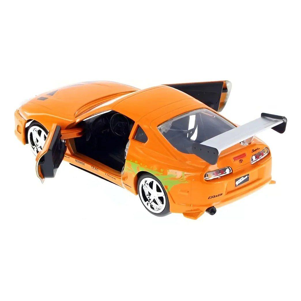 Toyota Supra Brian O Conner Rápido Y Furioso Jada 1:32 97345 Naranja-4