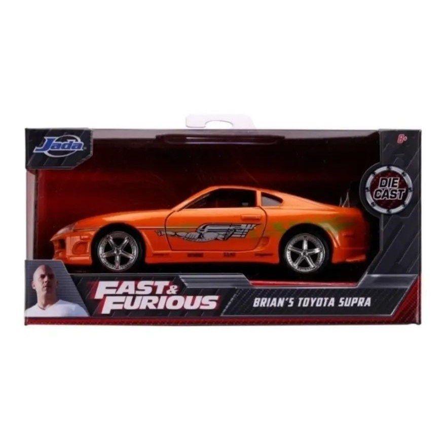 Toyota Supra Brian O Conner Rápido Y Furioso Jada 1:32 97345 Naranja-6