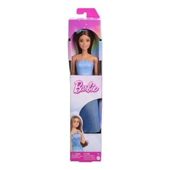 Muñeca Barbie Princesa Vestido Azul con Diadema JDM70 Mattel-5
