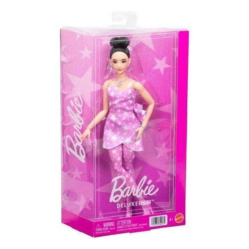 Barbie Muñeca Fashionista Deluxe Style Con Vestido Rosa-0