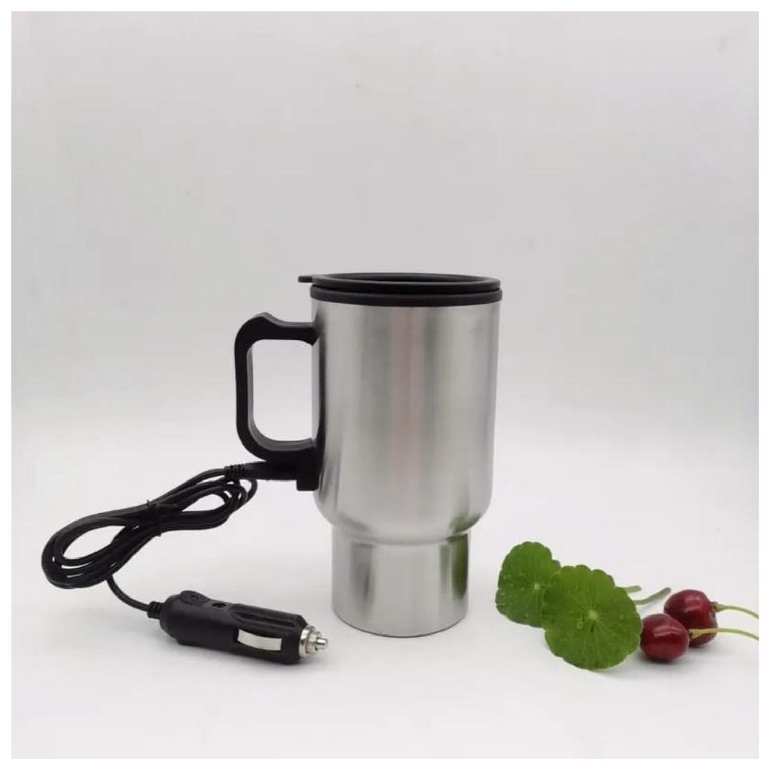 TAZA TERMICA CALENTADORA PARA AUTO 12V 500ML-0