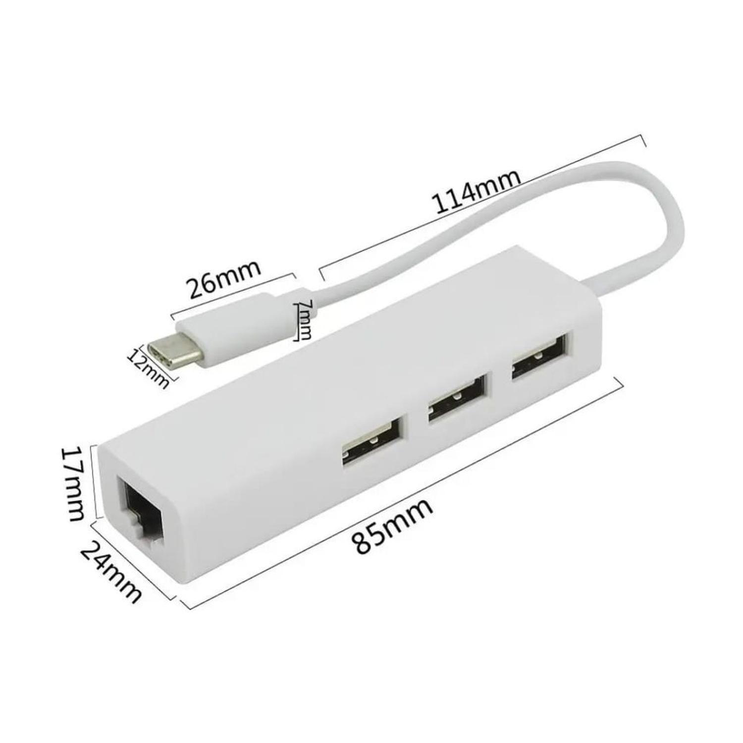 ADAPTADOR TIPO C MULTIPUERTO USB 4 EN 1-3