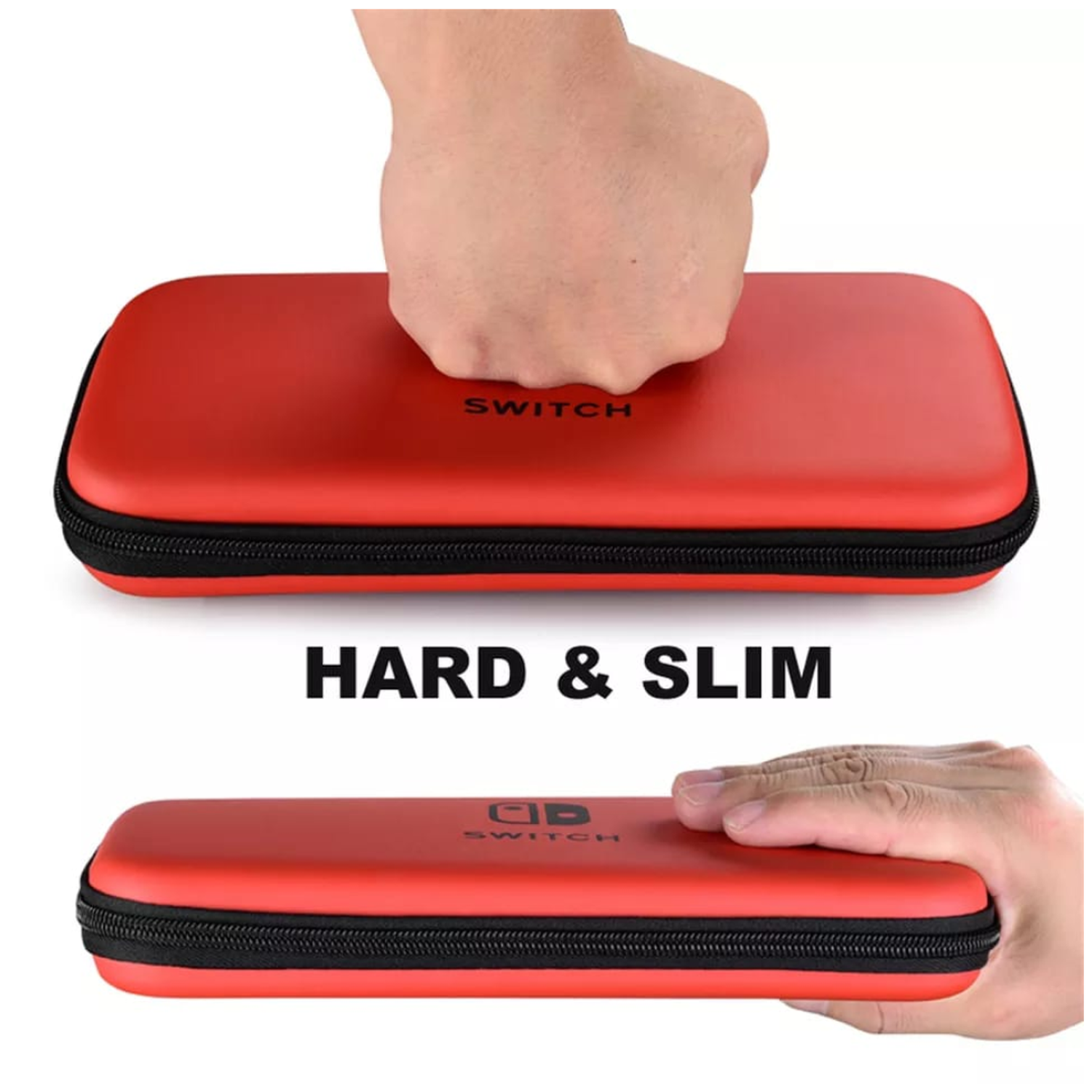 ESTUCHE PROTECTOR NINTENDO SWITCH OLED ROJO-1