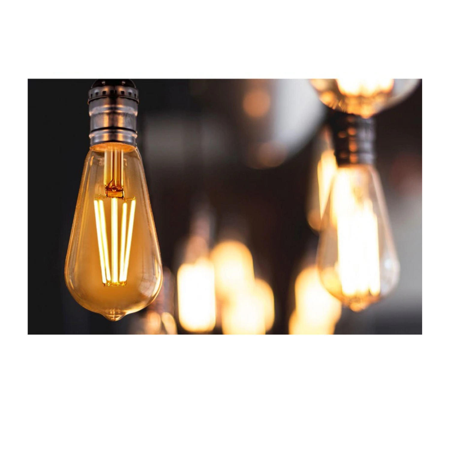 Ampolleta Vintage LED de filamento Edison ST64-5