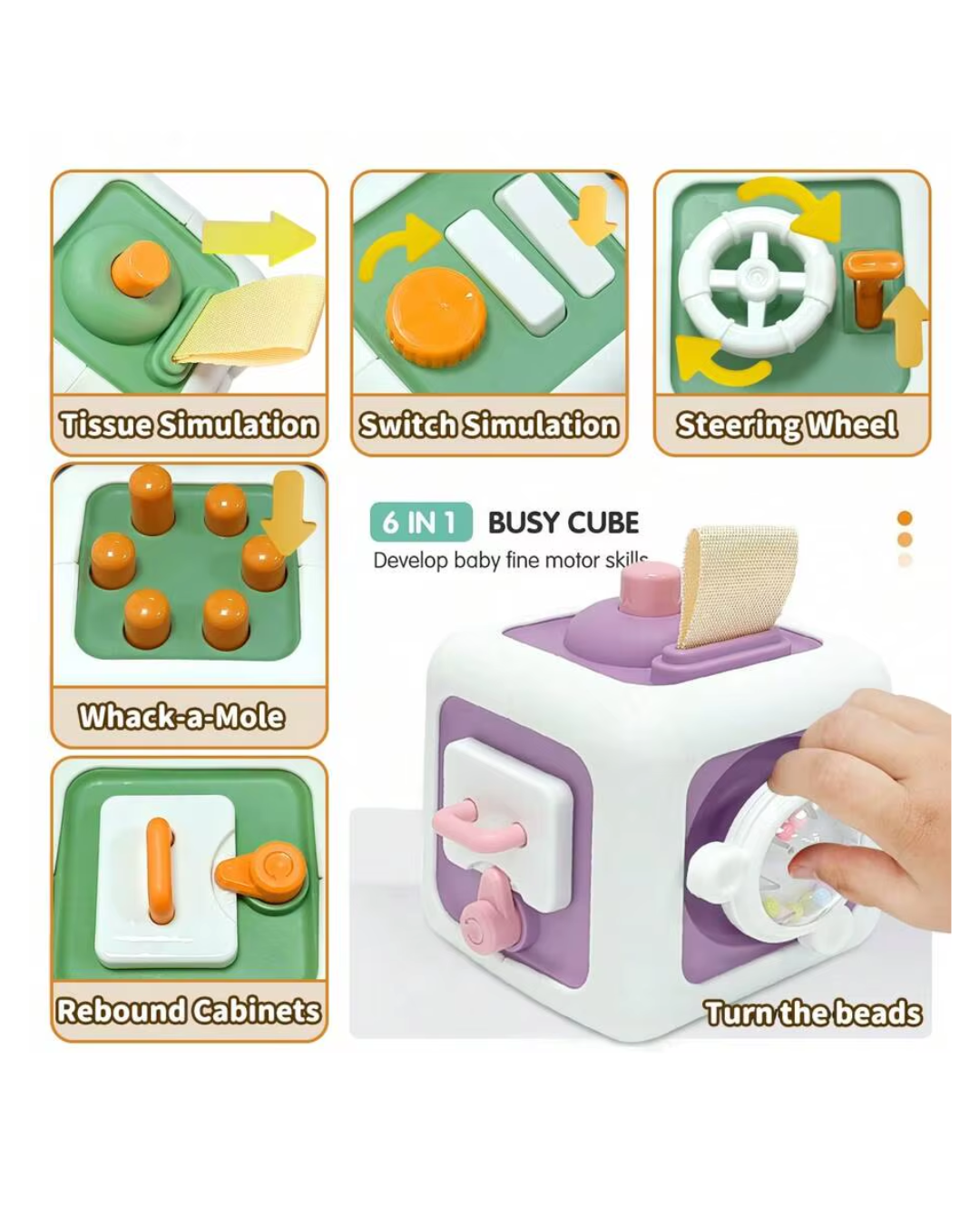 CUBO SENSORIAL COGNITIVO  EDUCATIVO  6 en 1  MONTESSORI-2