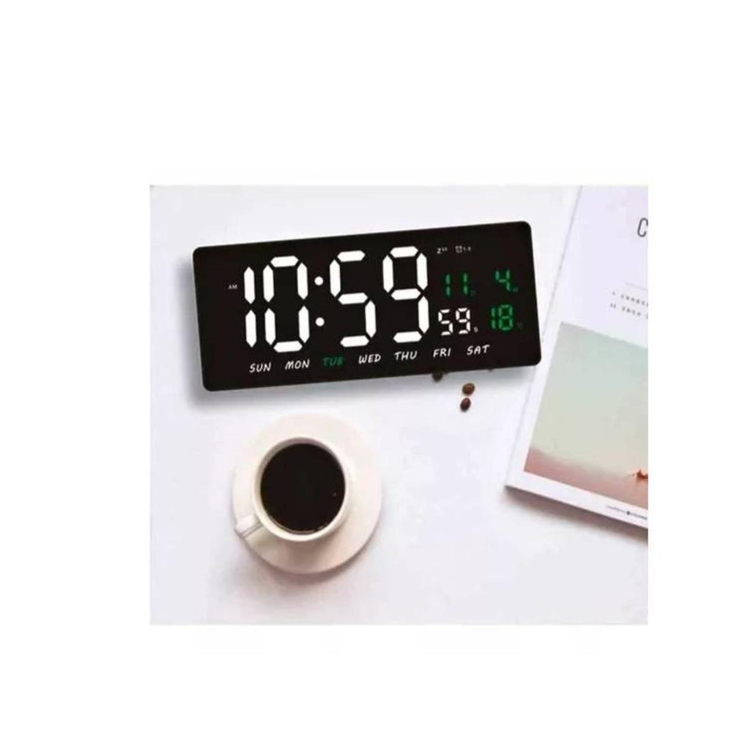 RELOJ DIGITAL DE PARED MODERNO CON CALENDARIO-2