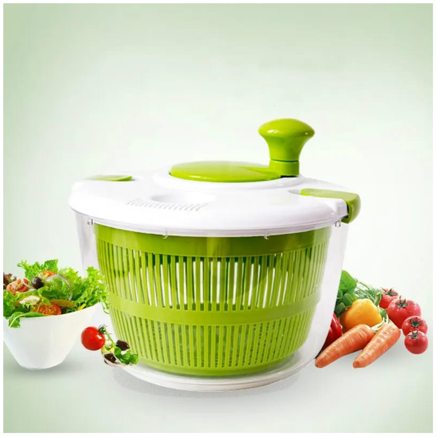 SECADORA CENTRIFUGADORA DE ENSALADA 5 LITROS-2