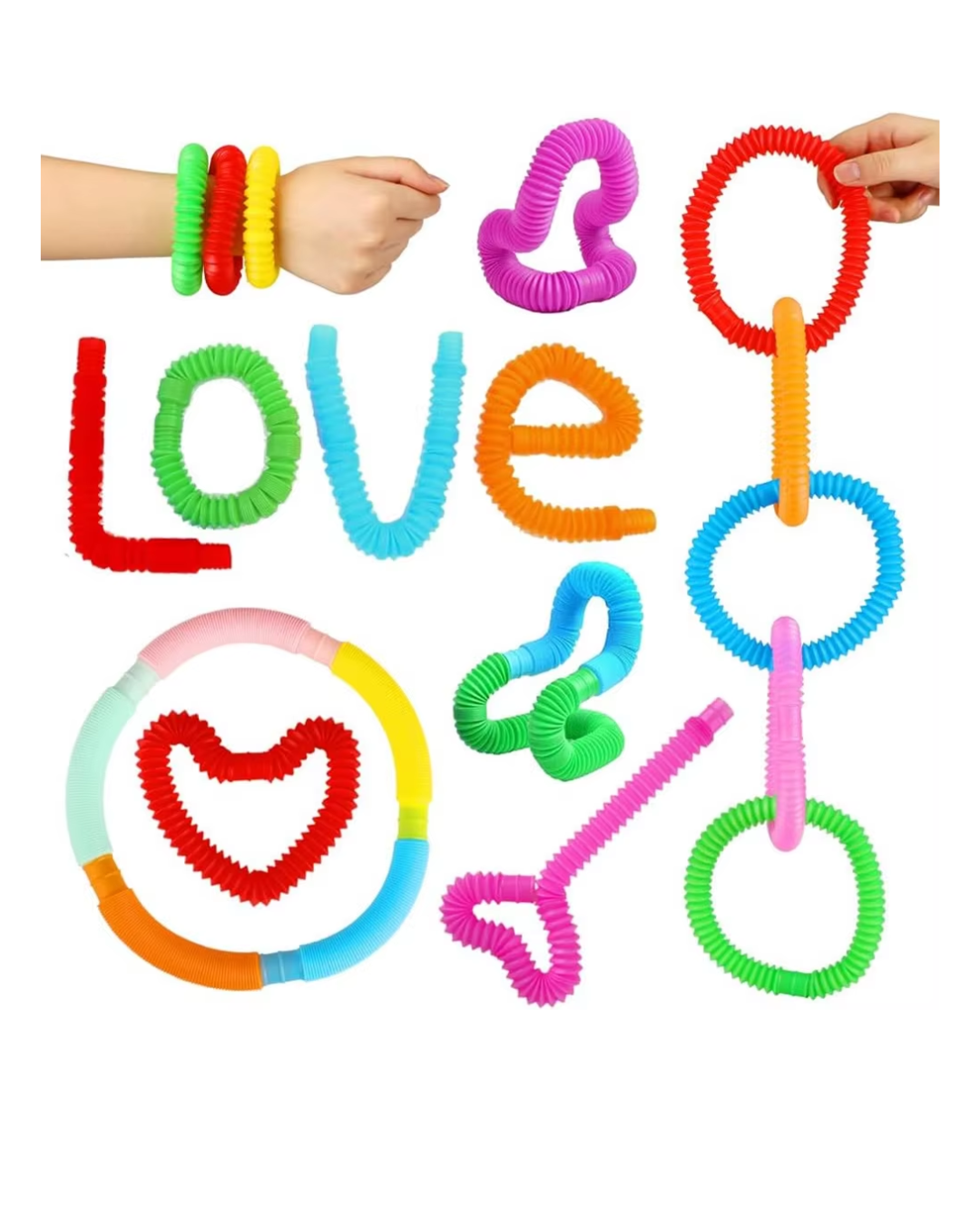 JUGUETE FLEXIBLE MULTICOLOR PARA NIÑOS-0