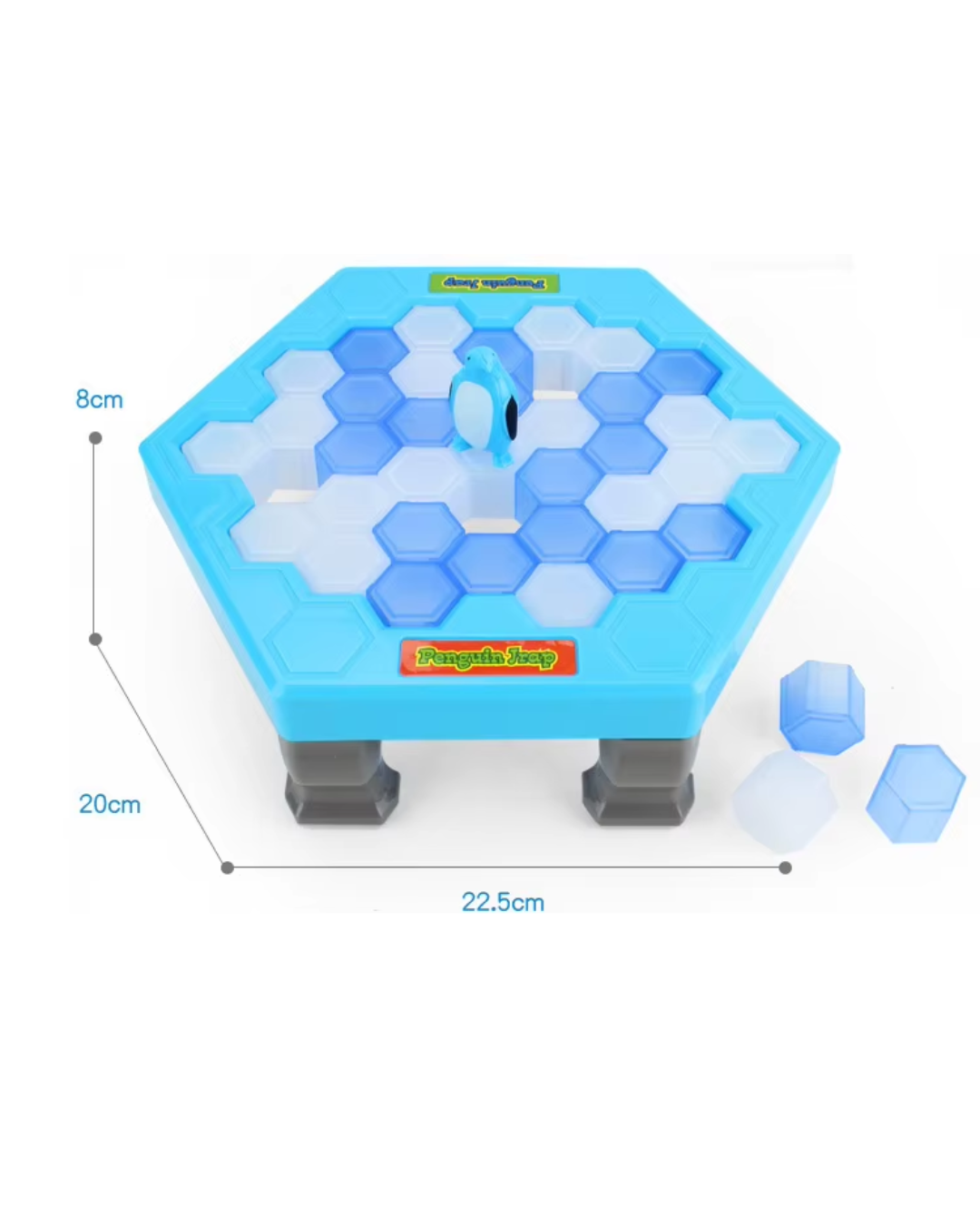 Juguete mini trampa de Pingüinos bloque de hielo montessori-2
