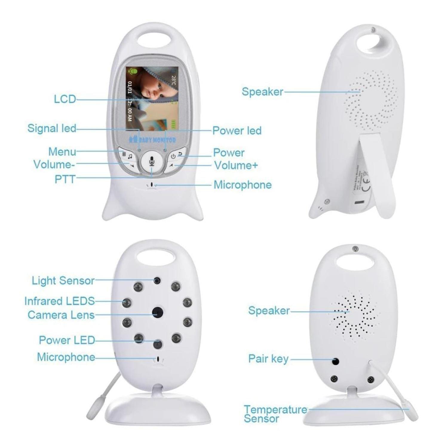 CAMARA MONITOR DE BEBE BIDIRECCIONAL-3
