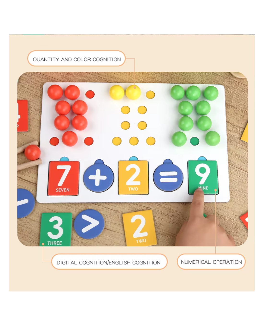 JUEGO EDUCATIVO DE APRENDIZAJE MATEMATICO Y DESCOMPOSICION DE NUMERO MONTESSORI-1