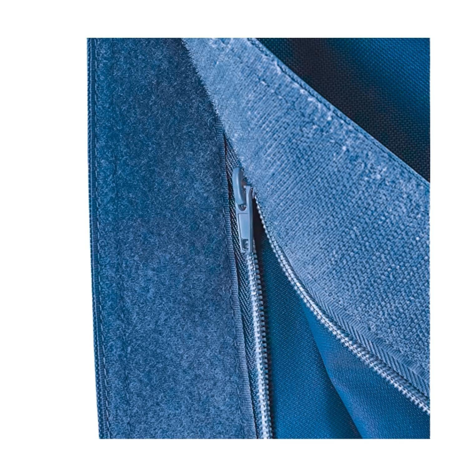 Cojin Gigante Impermeable Puff 600D 180X140 Cm Azul-6