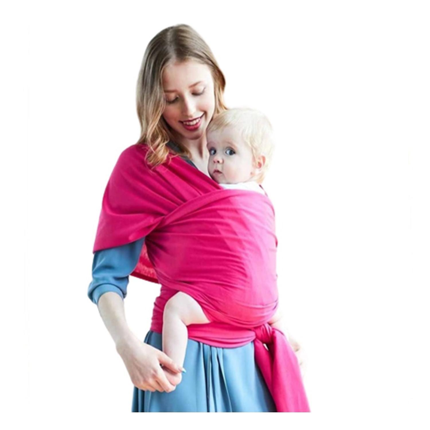 Fular Semielastico Portabebe Fucsia-0