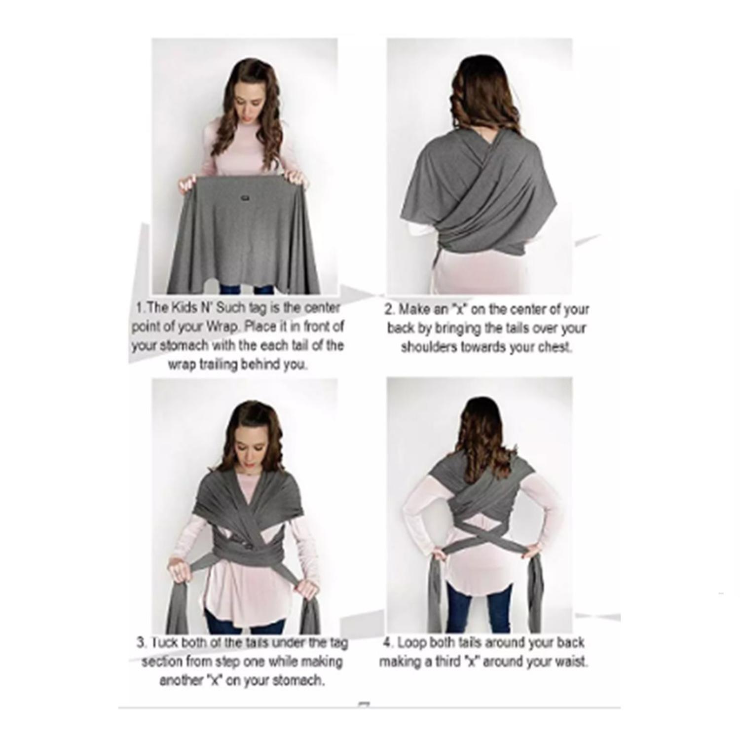 Fular Semielastico Portabebe Fucsia-1