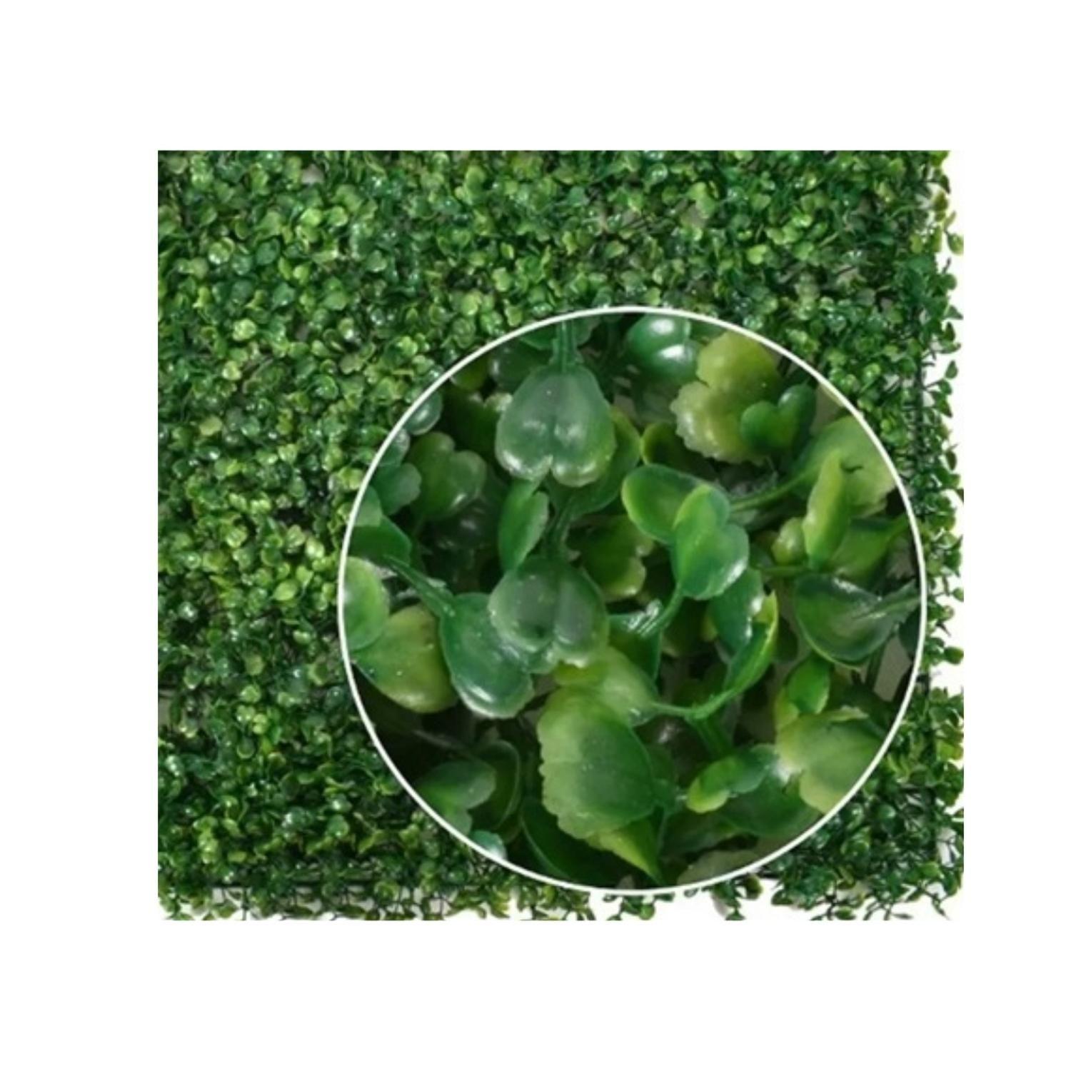 Follaje Vertical Deco Tipo Trebol. 5Uni 60X40Cm C/U. 1,2M2-2