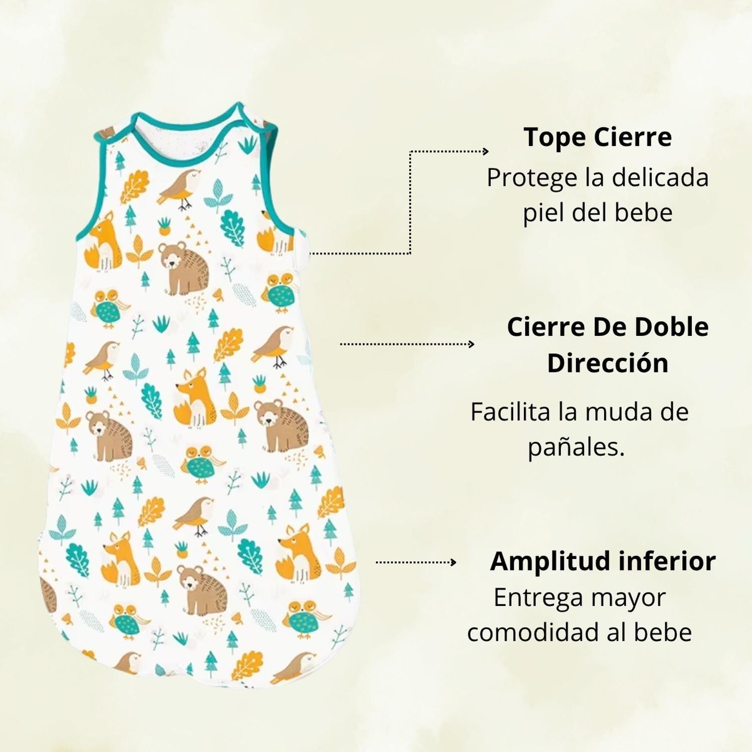 Saquito De Dormir Bebe Saco De Dormir Fox Tog 1,5-2