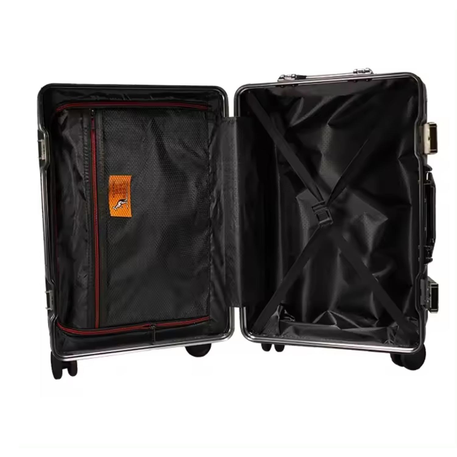 Maleta Tapa Dura. Talla S. 35x55x22 cm. Cabina. Color Negro-2