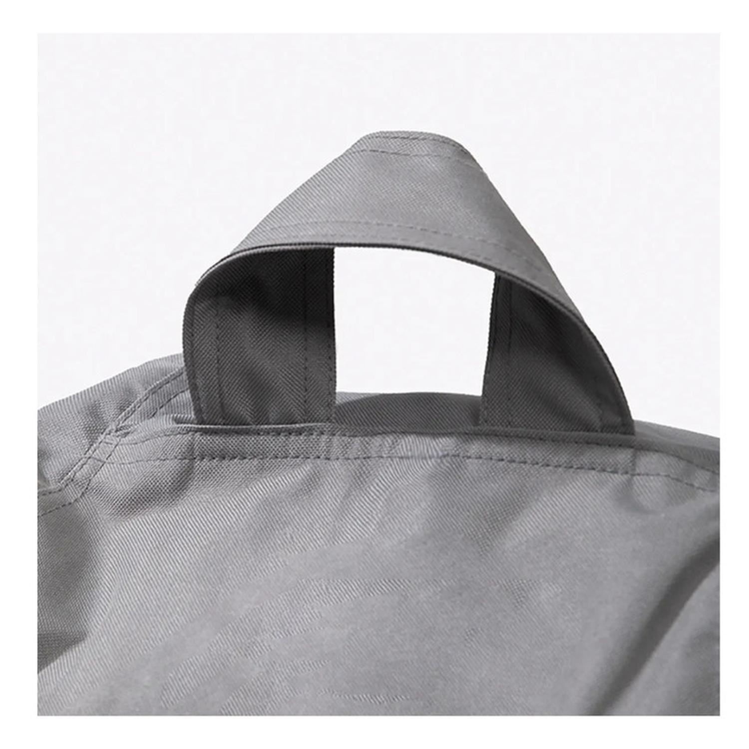 Puff Pera Oxford 90X110 Cm Gris-1