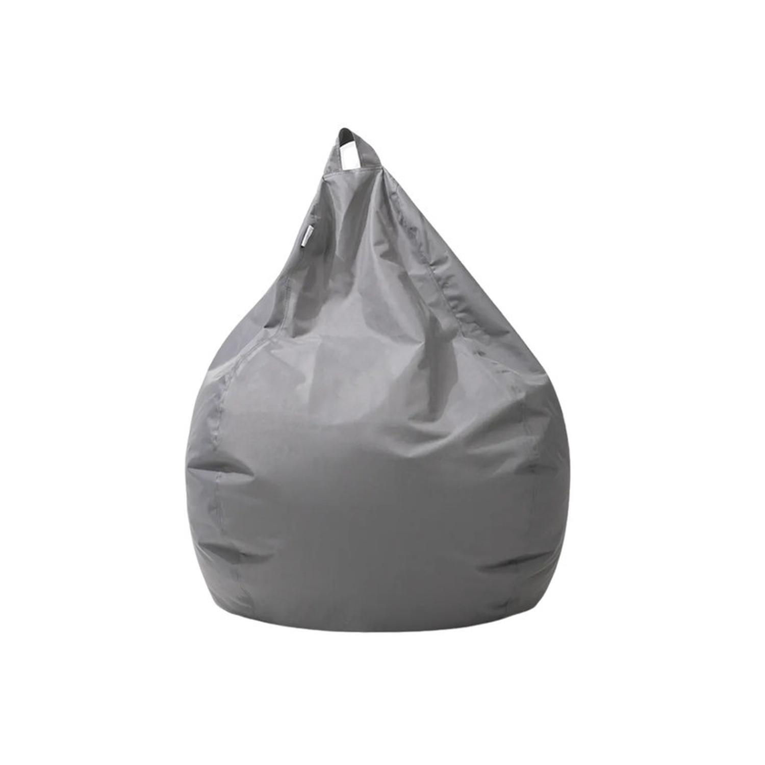 Puff Pera Oxford 90X110 Cm Gris-5