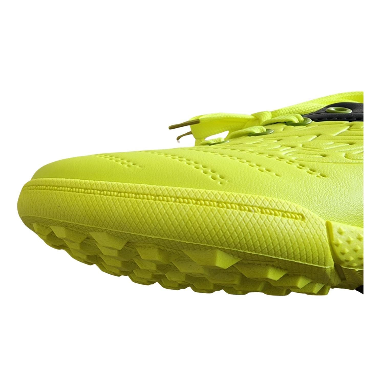 Zapatilla Futbolito Niño. Unisex. Futbol Color Azul/Amarillo-4