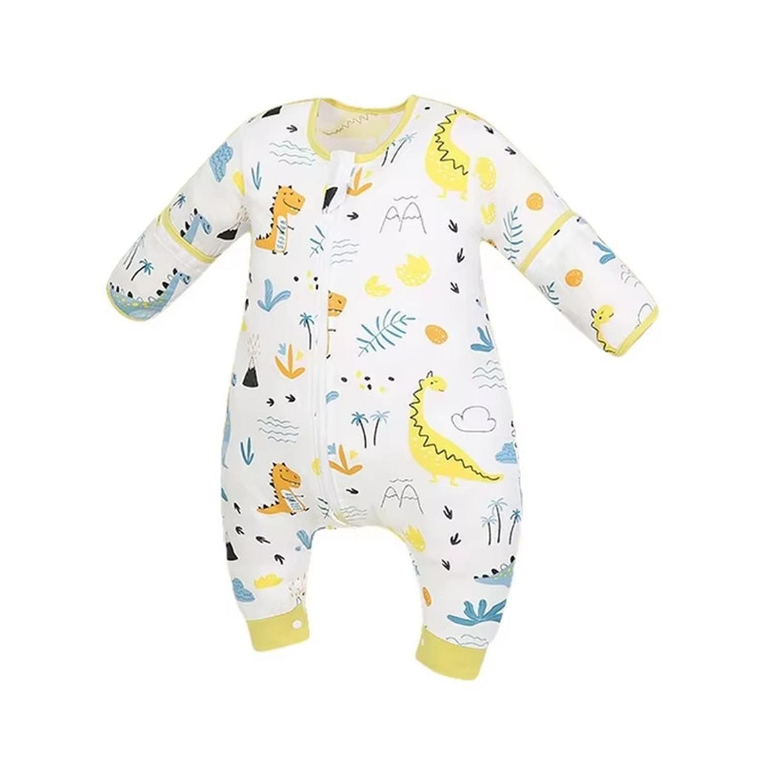Saquito Dormir Bebe Tog 1,0 Con Pie Algodon Liviano Saurios-0