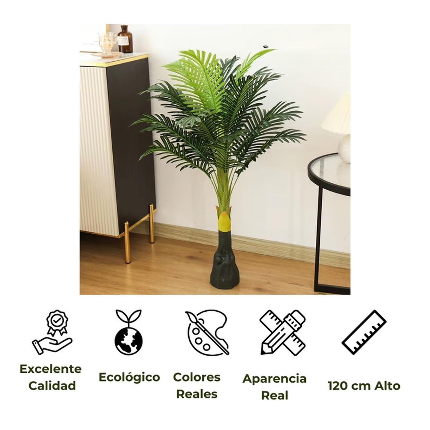 Planta Artificial Decorativa Palmera 120 Cm-3