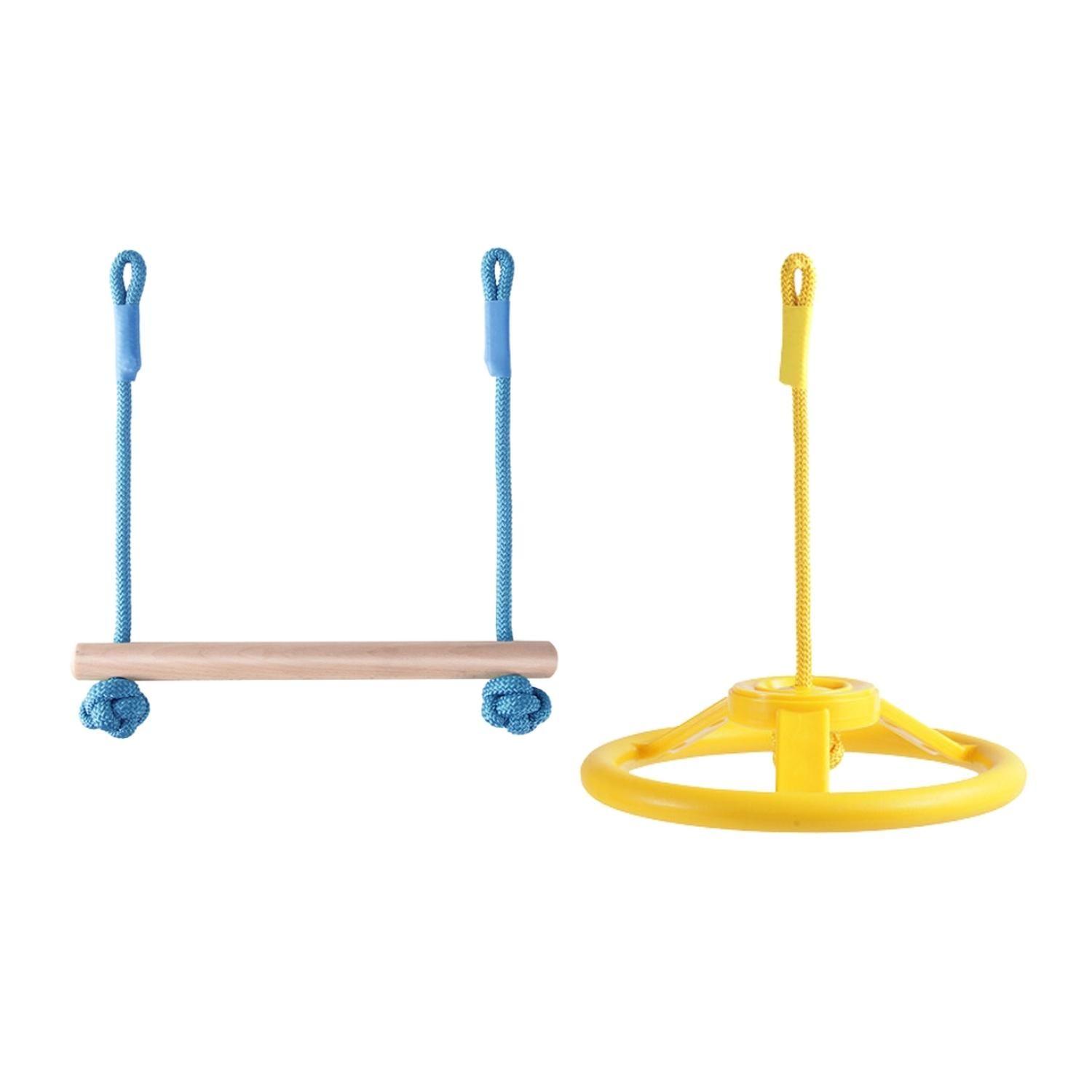 Juego Obstáculos 6 Kit Carrera Ninja Warrior Slackline Niños-1