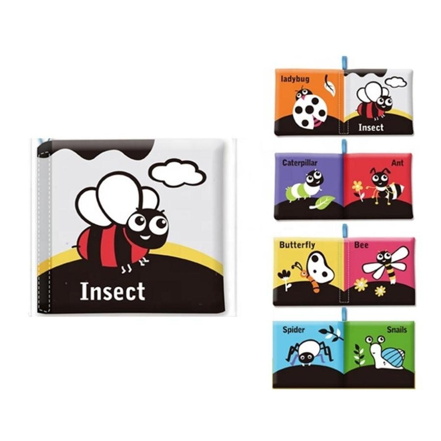 Pack 3 Libro Sensorial Colas 3D Interactivo Alto Contraste-3