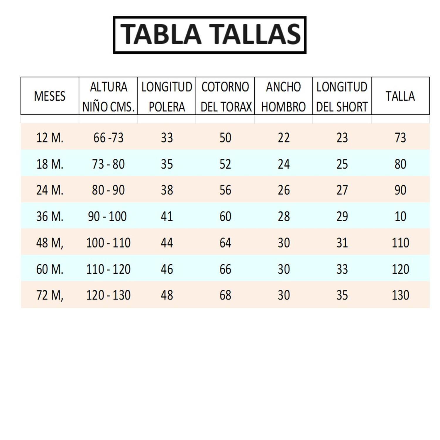 Pijama Niño Algodon Manga Corta Short Leon Colorin-1