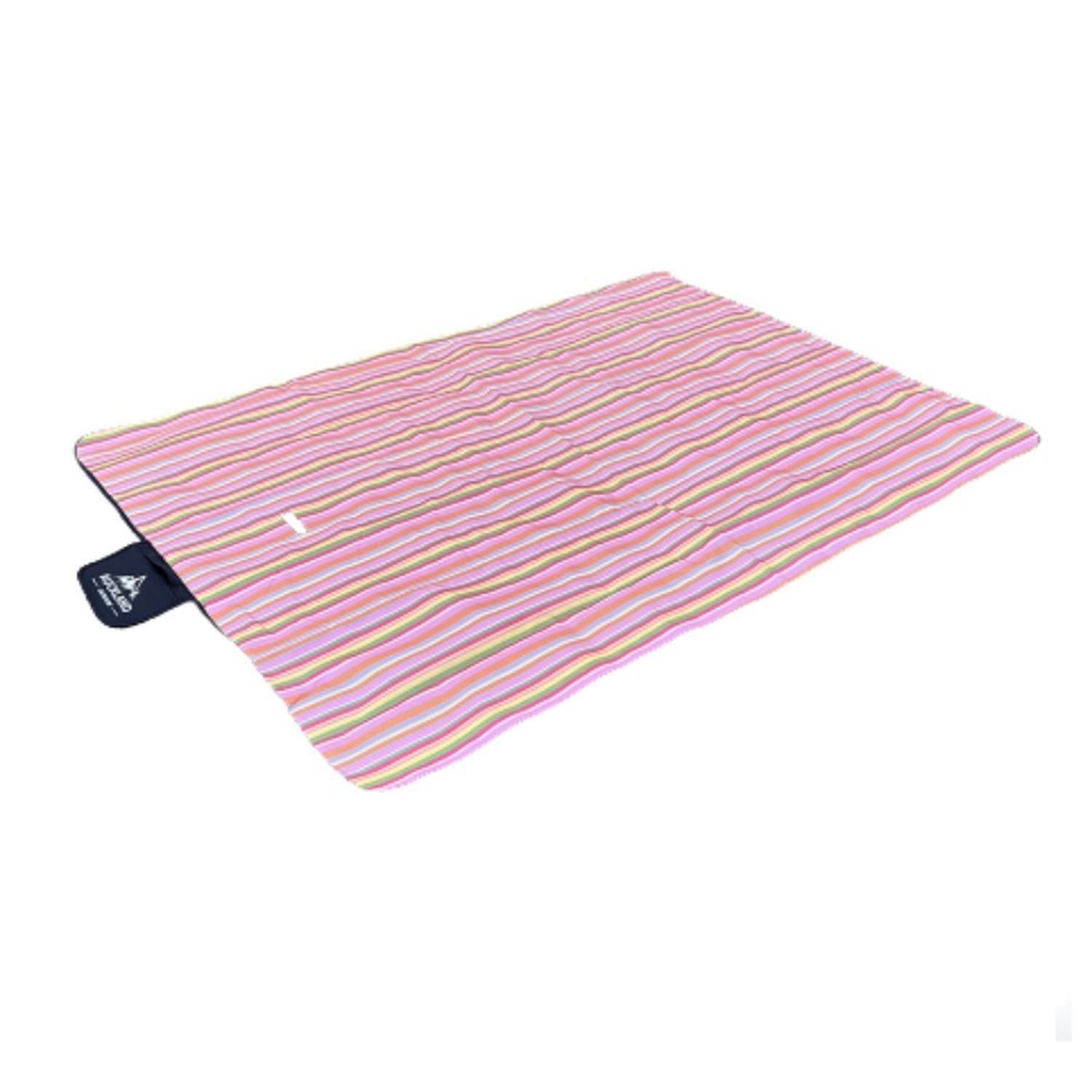 Manta Picnic Impermeable Linea Rosa 150 x 180 cm-2