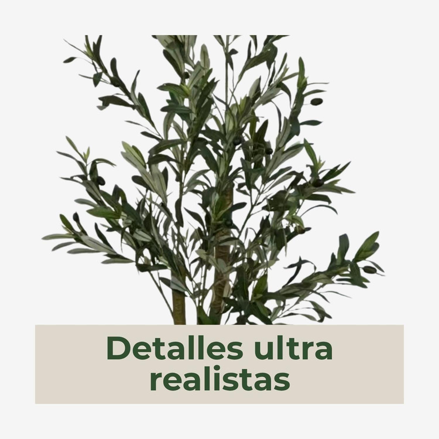 Planta Artificial Olivo Diseño Realista 130 cm-4