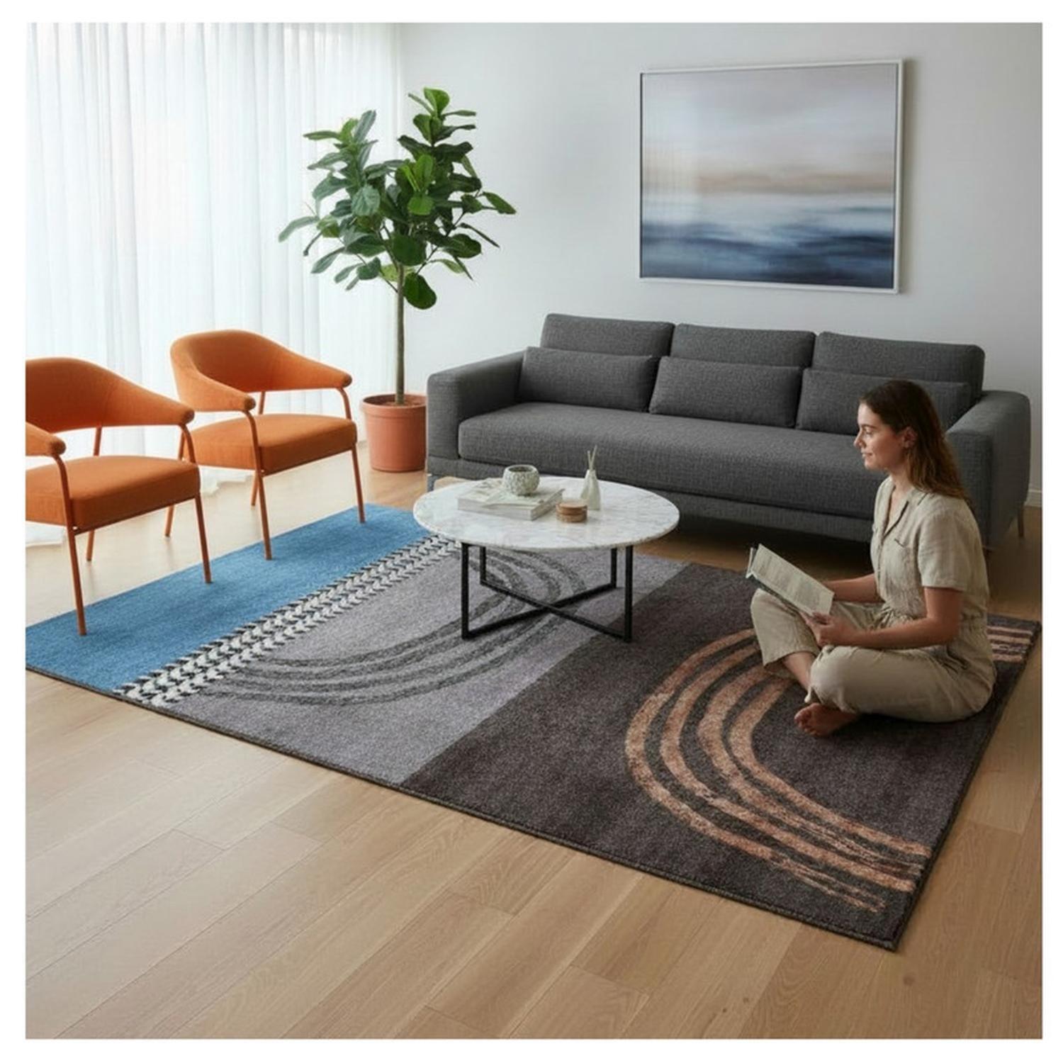 Alfombra Living Sala Estar 120x160 cm Altomonte-2