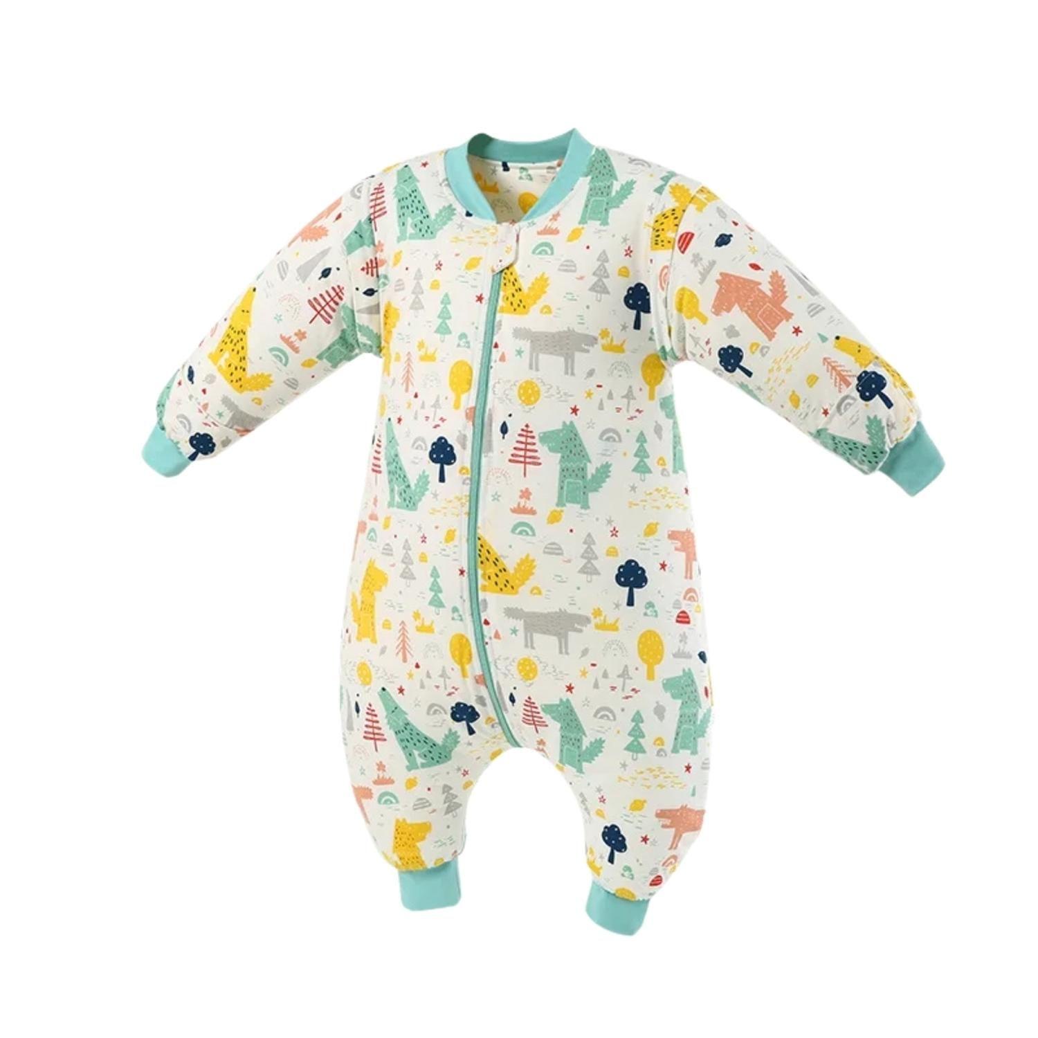 Saquito De Dormir Bebe Pijama Con Pie Tog 1.5 Saco Dormir-0