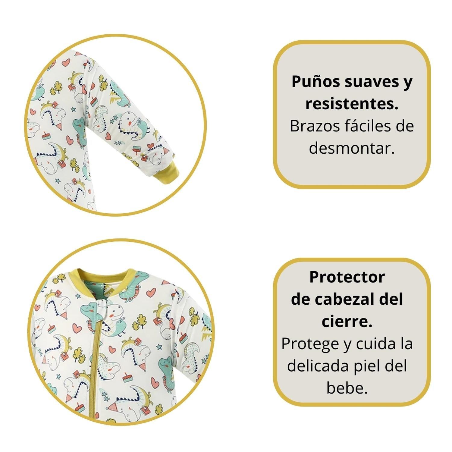 Saquito De Dormir Bebe Pijama Con Pie Tog 1.5 Saco Dormir-1