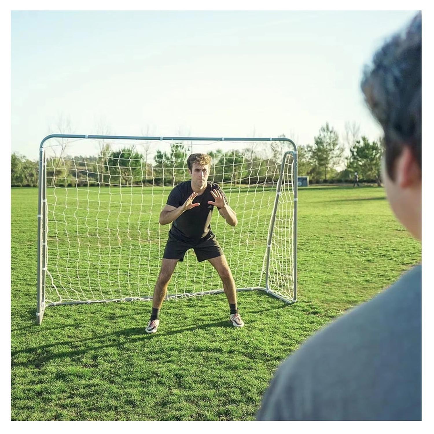 Arco Fútbol Metálico 240x170x100 Cm + Red-4