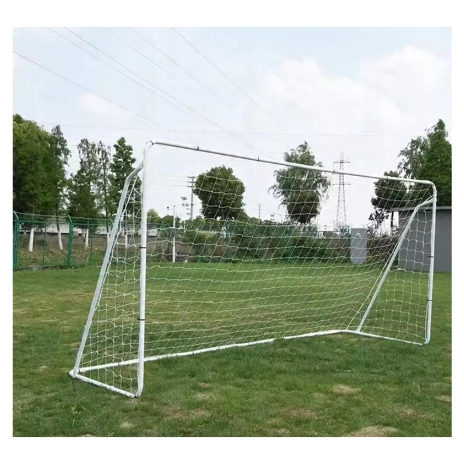 Arco Fútbol Metálico 240x170x100 Cm + Red-5