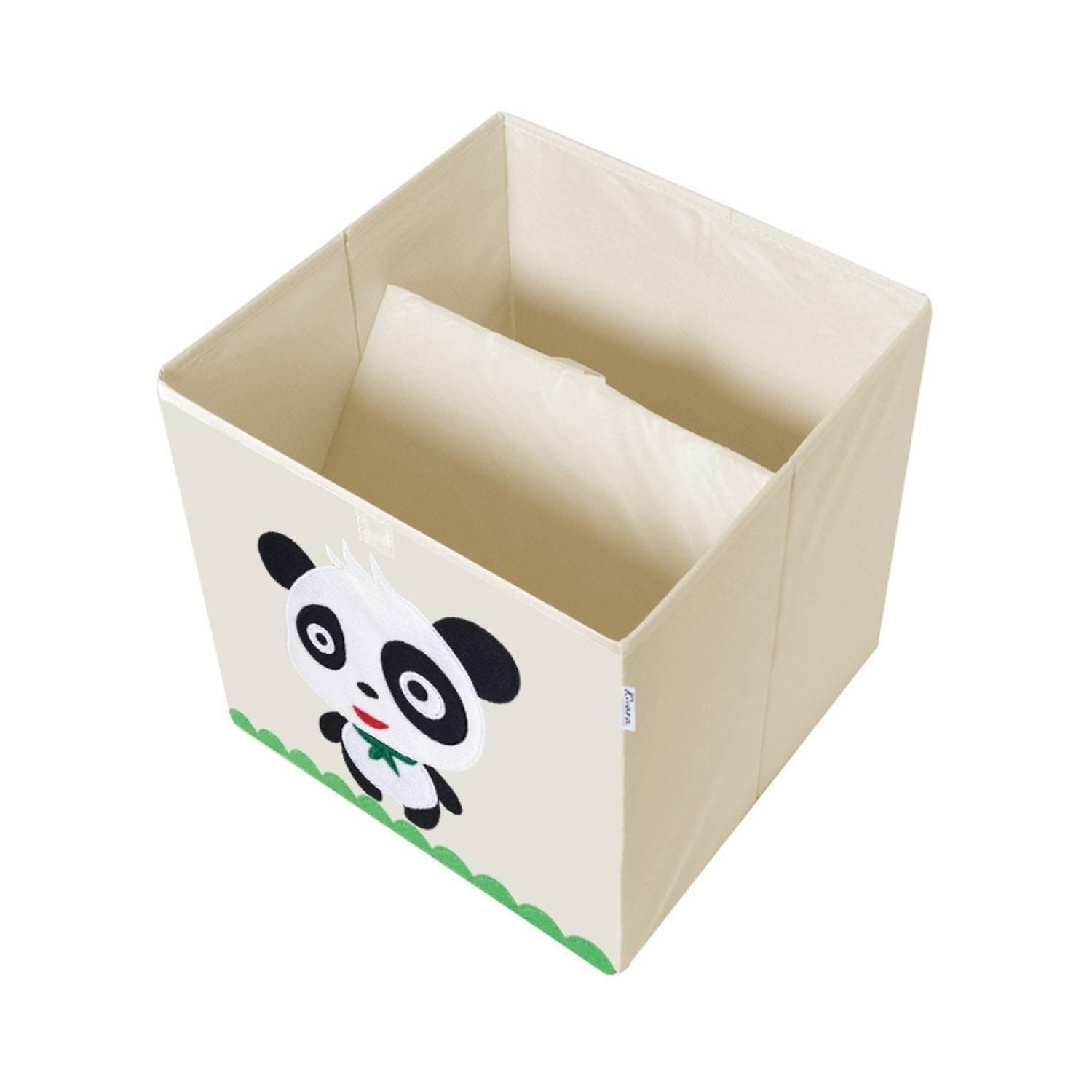 Caja Organizador Juguetes Ropa Infantil Kivara Oso Panda-2